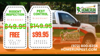 FREE Rodent Inspection AND $50 OFF GENERAL PEST SERVICE
